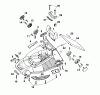 Wolf-Garten Premio 40 BA 4015000 Serie A (2001) Ersatzteile Mähwerksgehäuse