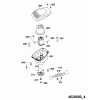 Wolf-Garten Esprit 40 E 4020680 Serie E, F (2005) Ersatzteile Elektromotor, Messer