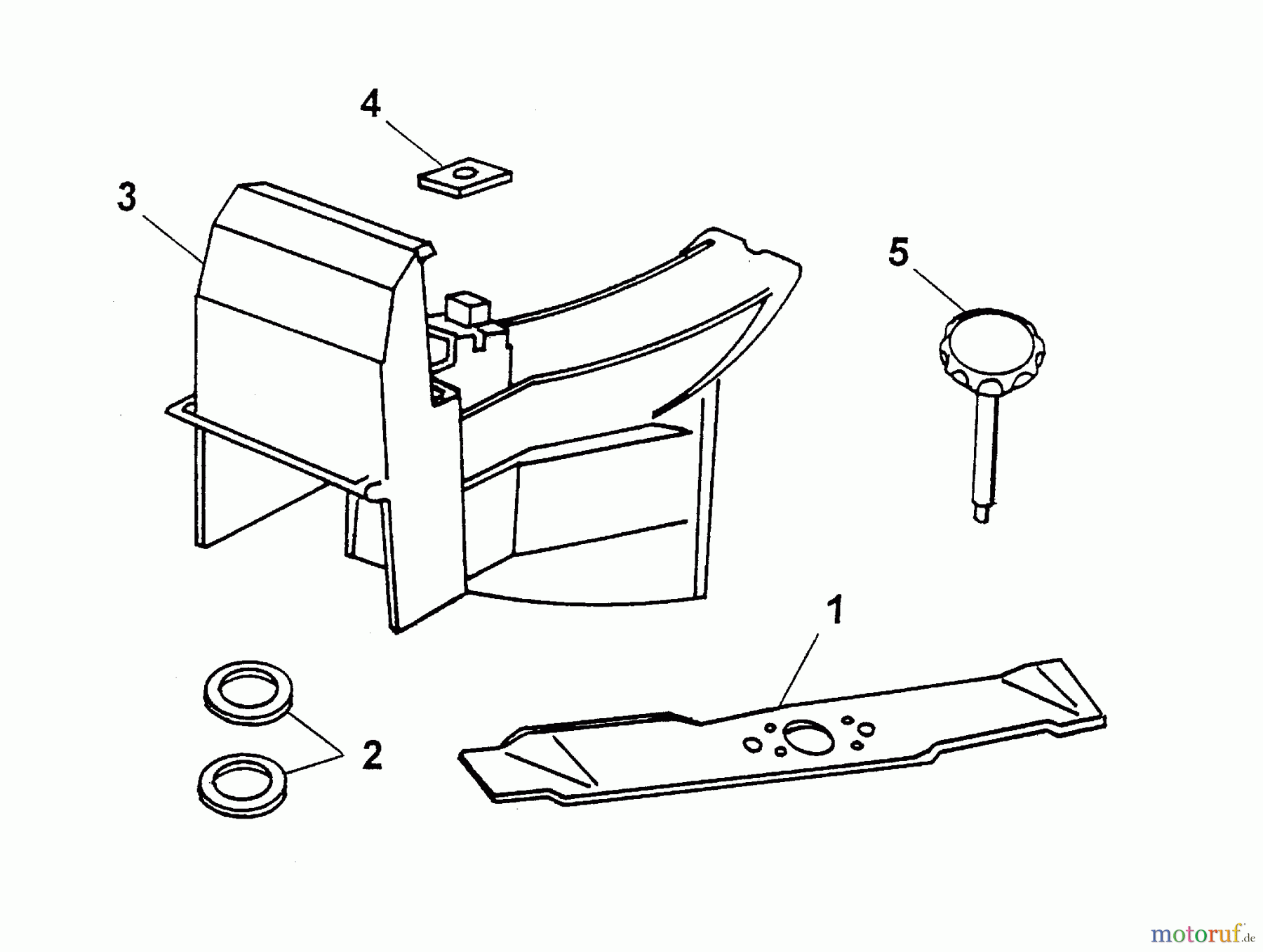 Wolf-Garten Mulch Kits MK 43 4350070 (1999) Mulchstopfen
