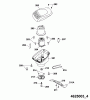 Wolf-Garten Esprit 46 EA 4625003 Serie A (2005) Ersatzteile Elektromotor, Messer