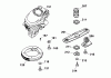Wolf-Garten 2.42 TP 4760985 Serie A (2001) Ersatzteile Messer, Messeraufnahme, Motor