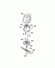 Wolf-Garten Compact plus 34 E 4904000 Serie B (2006) Ersatzteile Messer, Messeraufnahme, Motor