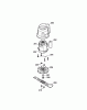 Wolf-Garten 2.34 CPK 4904005 Serie D (2008) Ersatzteile Messer, Messeraufnahme, Motor