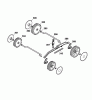 Wolf-Garten Compact plus 37 E 4907003 Serie A (2005) Ersatzteile Höhenverstellung, Räder