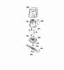 Wolf-Garten Compact plus 37 E 4907003 Serie A (2005) Ersatzteile Elektromotor, Messer