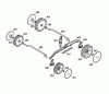 Wolf-Garten Compact plus 34 AC 4908000 Serie B (2006) Ersatzteile Höhenverstellung, Räder