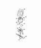 Wolf-Garten 2.34 E 4909003 Serie A (2007) Ersatzteile Messer, Messeraufnahme, Motor