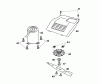 Wolf-Garten Picco 32 AC 4911000 Serie G, H (2005) Ersatzteile Messer, Messeraufnahme, Motor