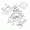 Wolf-Garten Compact plus 32 E 4913000 Serie A (2006) Ersatzteile Mähwerksgehäuse