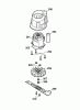 Wolf-Garten Compact plus 32 E 4913000 Serie A (2006) Ersatzteile Messer, Messeraufnahme, Motor