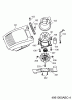 Wolf-Garten Esprit 40 E 4961003 Serie A, B, C (2002) Ersatzteile Elektromotor, Messer