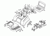 Wolf-Garten Trac OHV 6 6200000 Serie A (2001) Ersatzteile Sitz, Sitzwanne