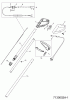 Wolf-Garten GT 840 7130002 Serie A (2004) Ersatzteile Griff, Schalter