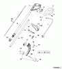 Wolf-Garten GT 845 7135000 Serie B (2005) Ersatzteile Handgriff, Schalter, Stiel