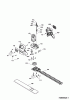 Wolf-Garten HSE 65 V 7450000 Serie A (2007) Ersatzteile Messer, Messeraufnahme, Motor