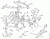 Viking Mähwerke ASM 836 (MF 860, 880, 890 PRO) Ersatzteile A - Gehäuse, Aufhängung