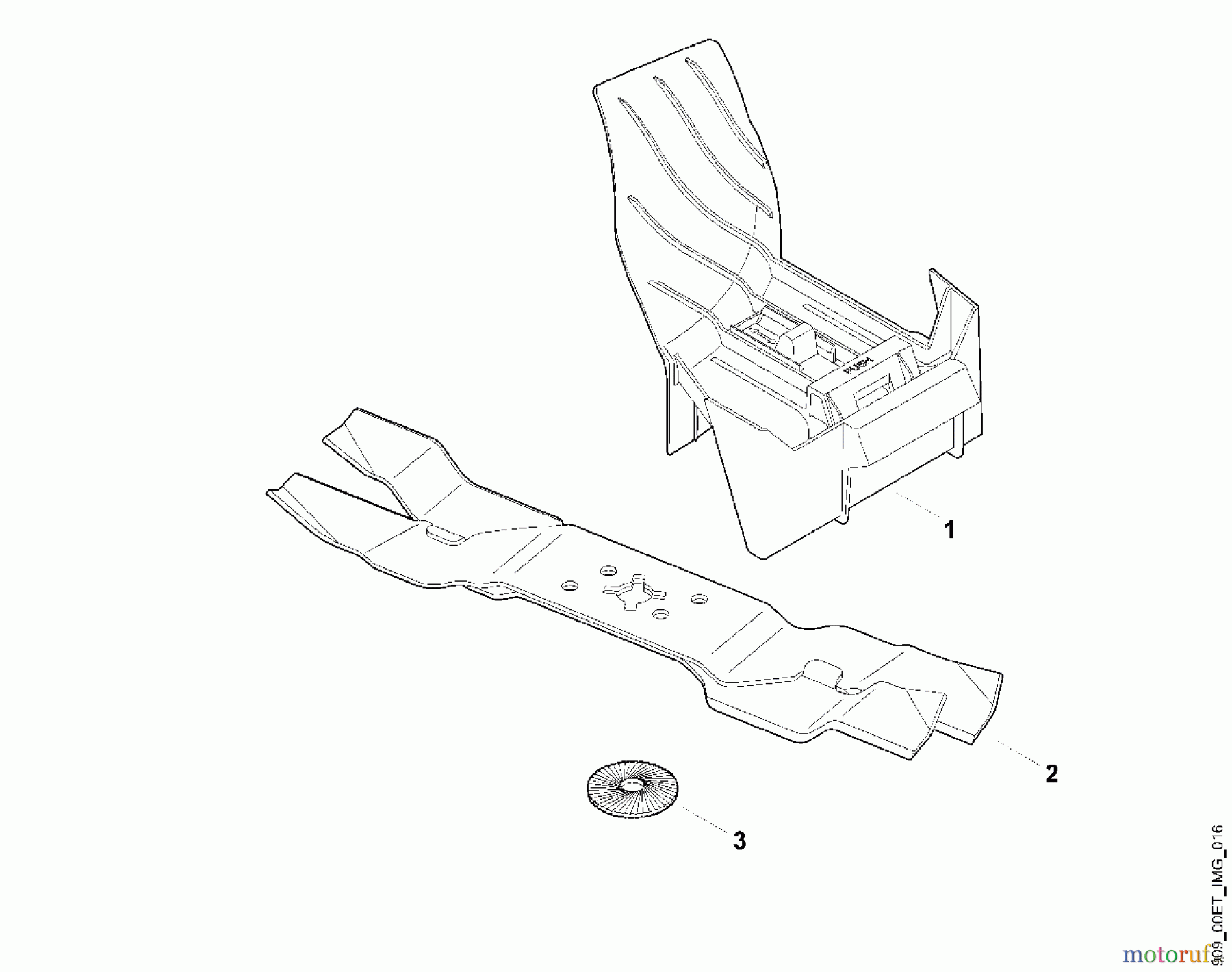  Viking Rasenmäher Zubehör Rasenmäher Kit 443 A - Mulch Kit