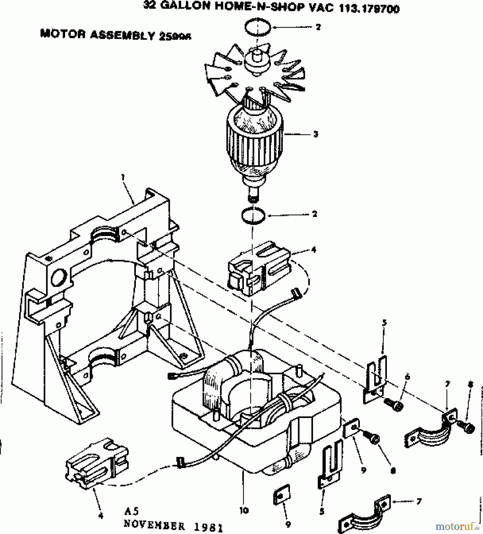 CRAFTSMAN Divers 32G WET/DRY VAC 113.179700 Seite 1