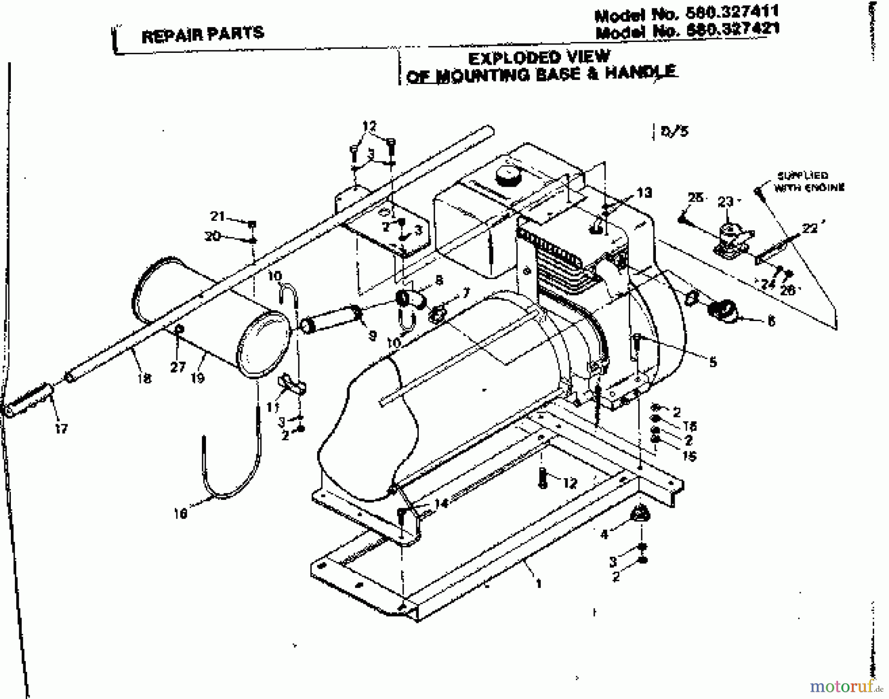  CRAFTSMAN Divers PORTABLE ALTERNATOR 580.327421 Seite 4
