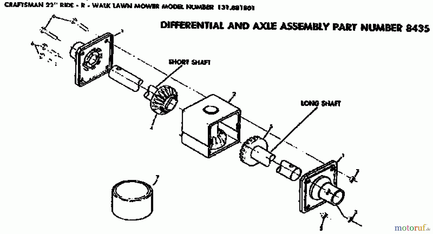 CRAFTSMAN Divers 22 IN. LAWN MOWER 131.881801 Seite 2