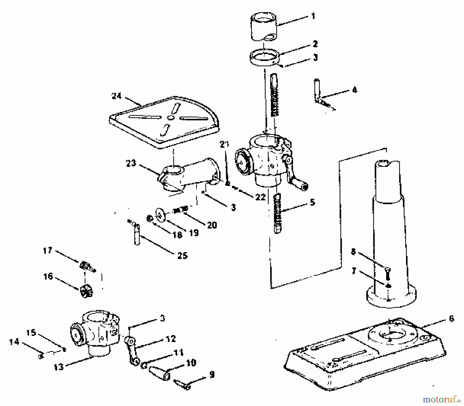 CRAFTSMAN Divers 15 DRILL PRESS 113.213853 Seite 1