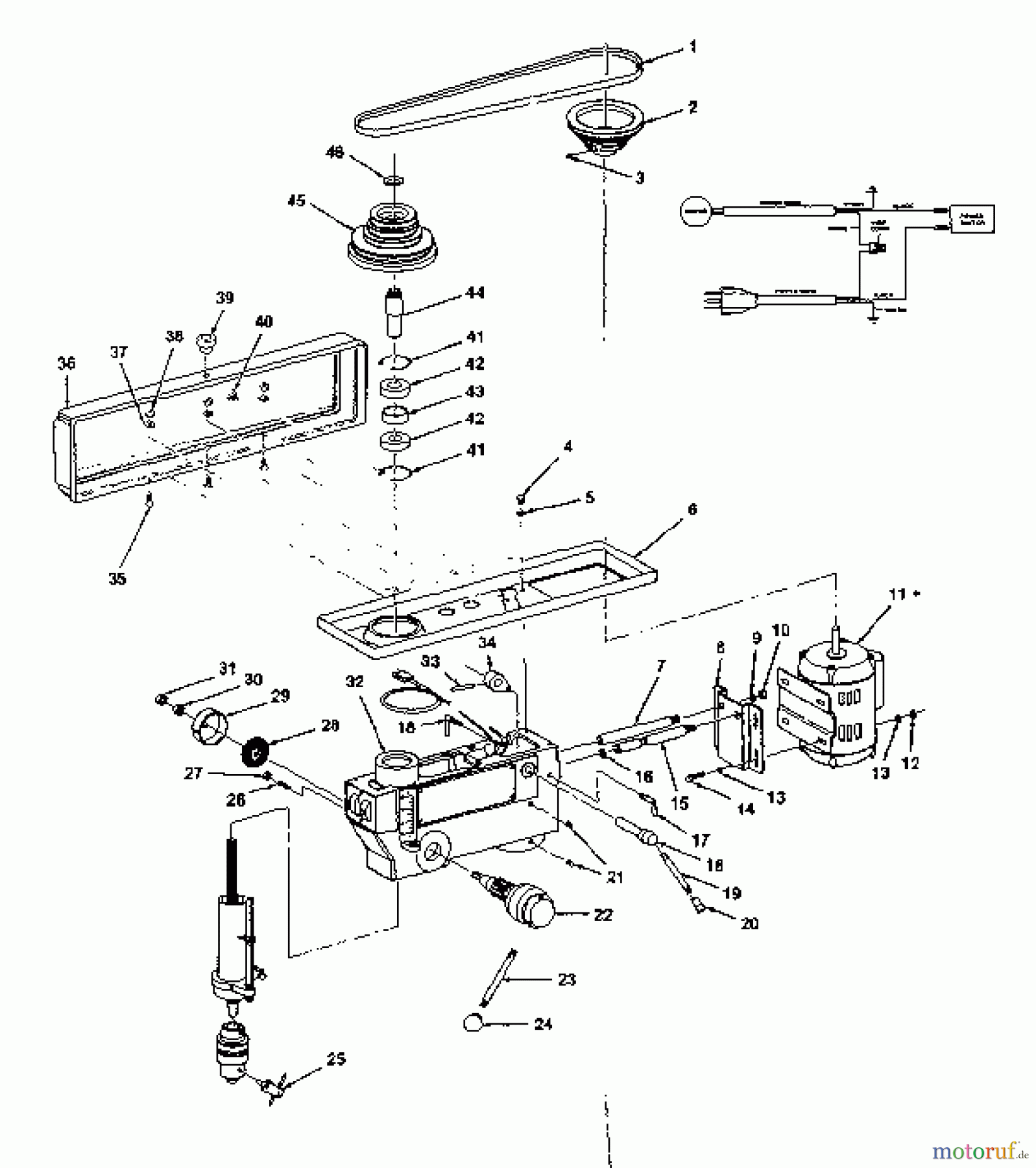 CRAFTSMAN Divers 13 FLOOR MODEL DRILL 113.213842 Seite 1