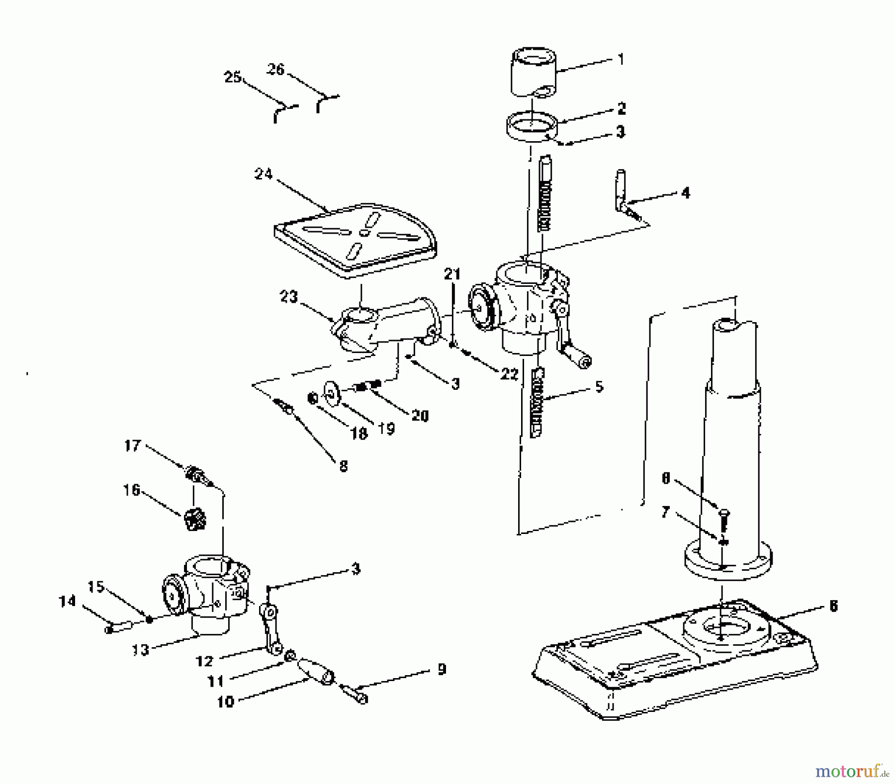 CRAFTSMAN Divers 13 FLOOR MODEL DRILL 113.213842 Seite 3