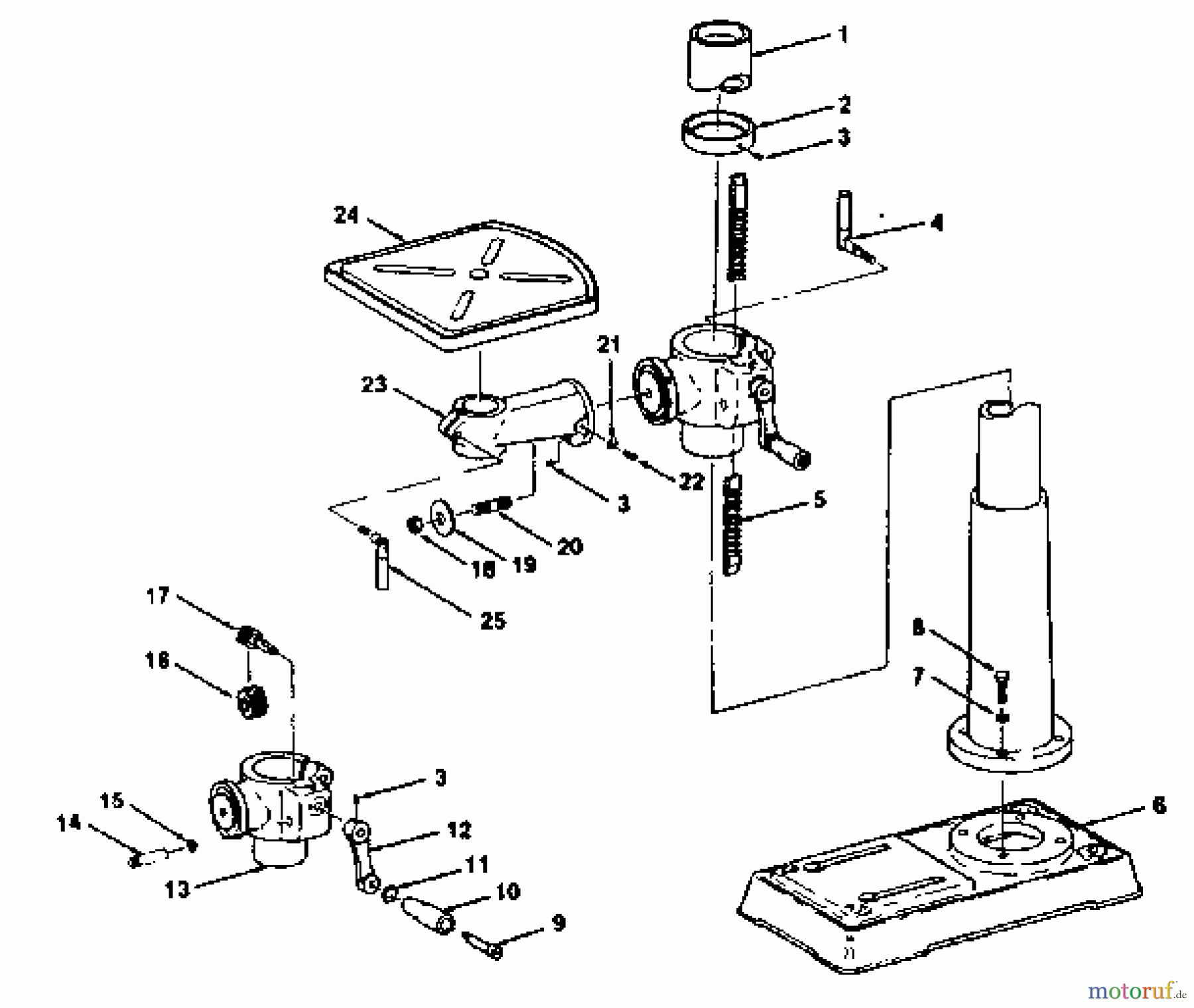 CRAFTSMAN Divers 17 HD FLOOR DRILL 113.213873 Seite 2