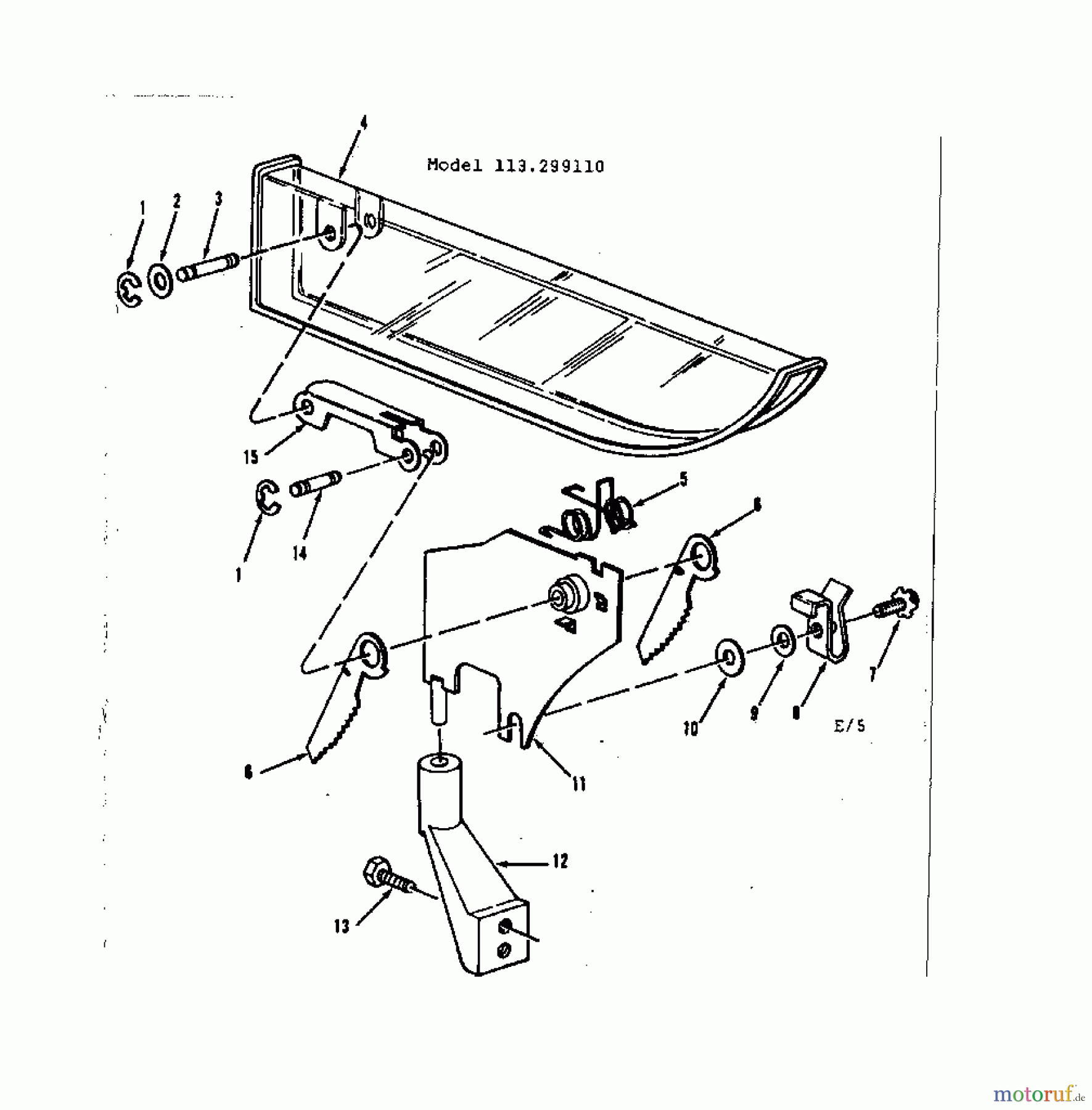 CRAFTSMAN Divers 10 IN. TILTING 113.299110 Seite 5