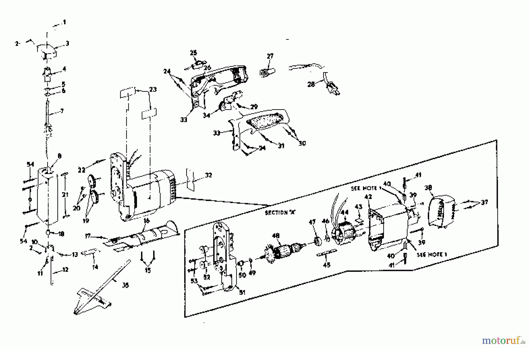 CRAFTSMAN Divers AUTO-SCROLLER SAW 315.172050 Seite 1