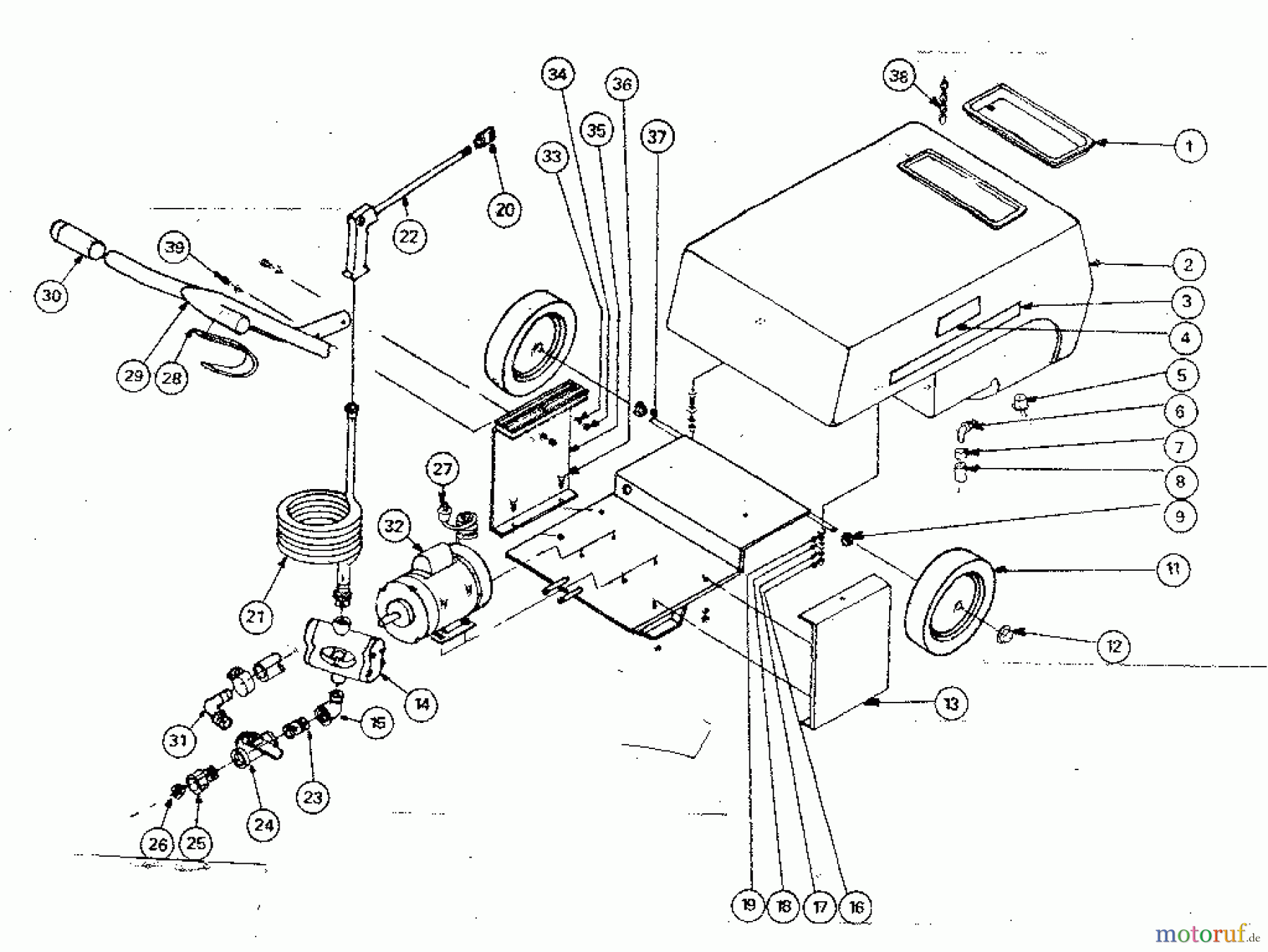 CRAFTSMAN Divers SEARS POWER WASHER 471.445510 Seite 1