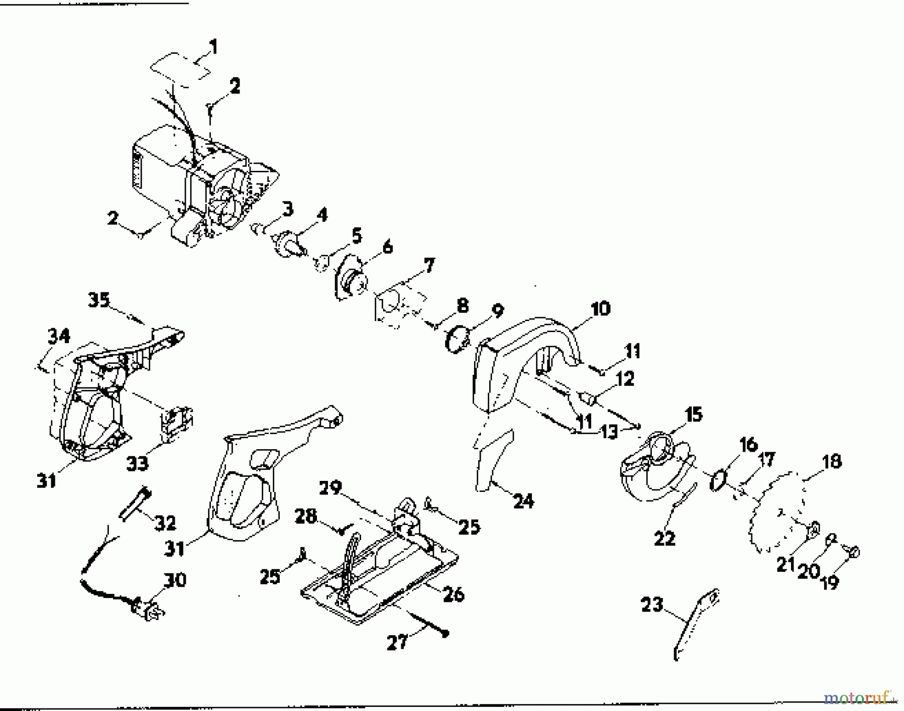 CRAFTSMAN Divers 7-1/4 CIRCULAR SAW 315.109210 Seite 2