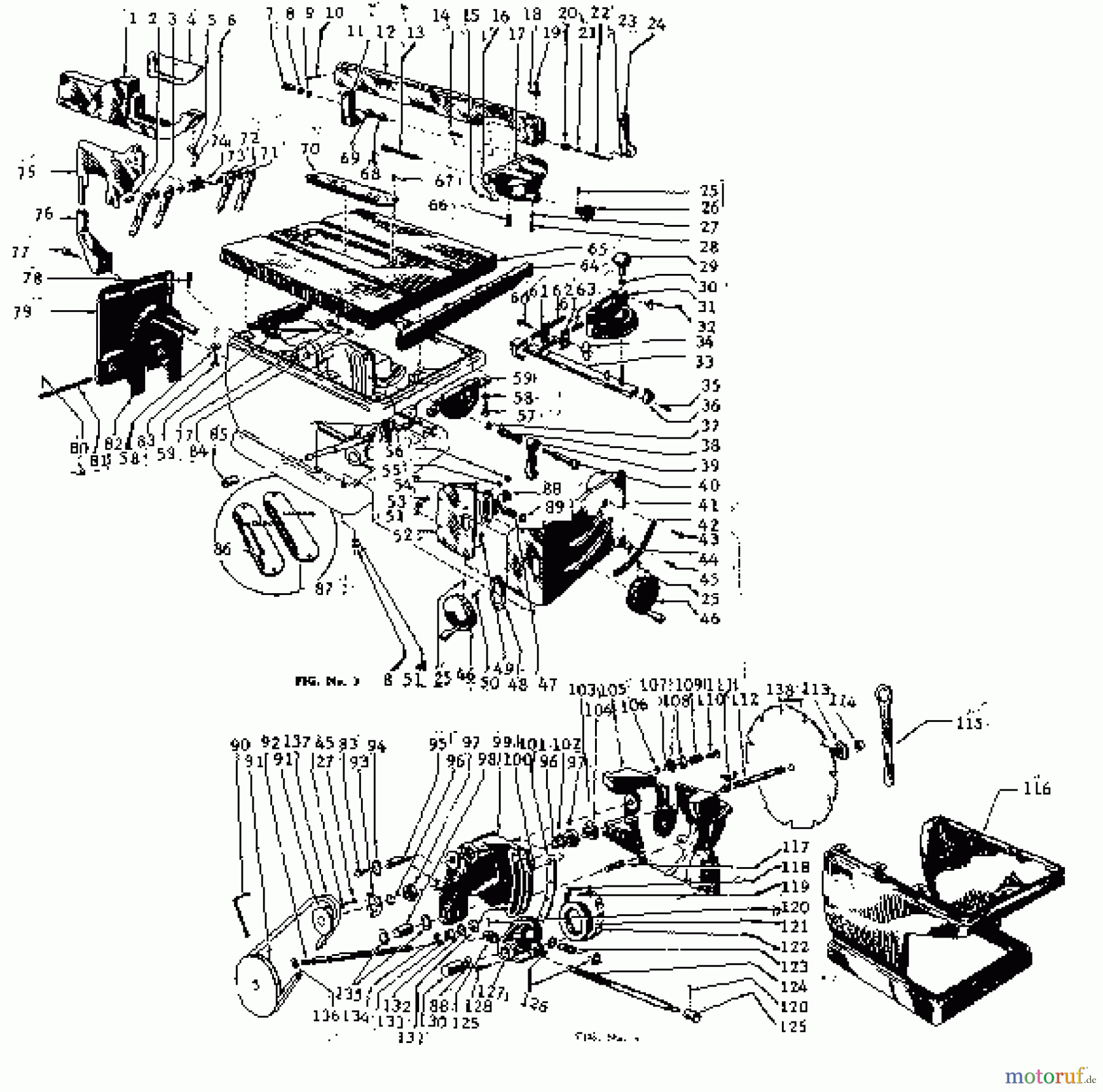 CRAFTSMAN Divers BENCH SAW 10 IN 113.22411 Seite 1