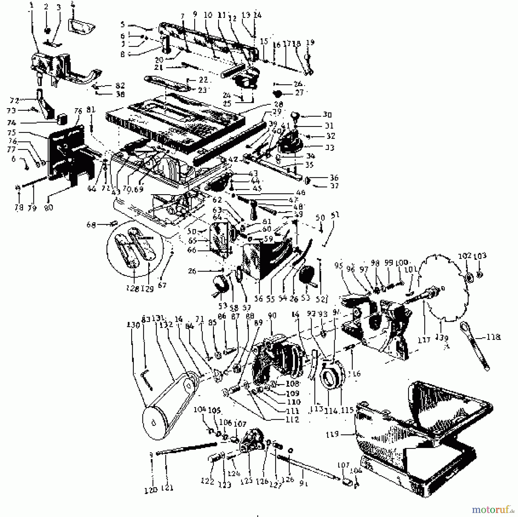 CRAFTSMAN Divers BENCH SAW 8 IN. 113.27580 Seite 1