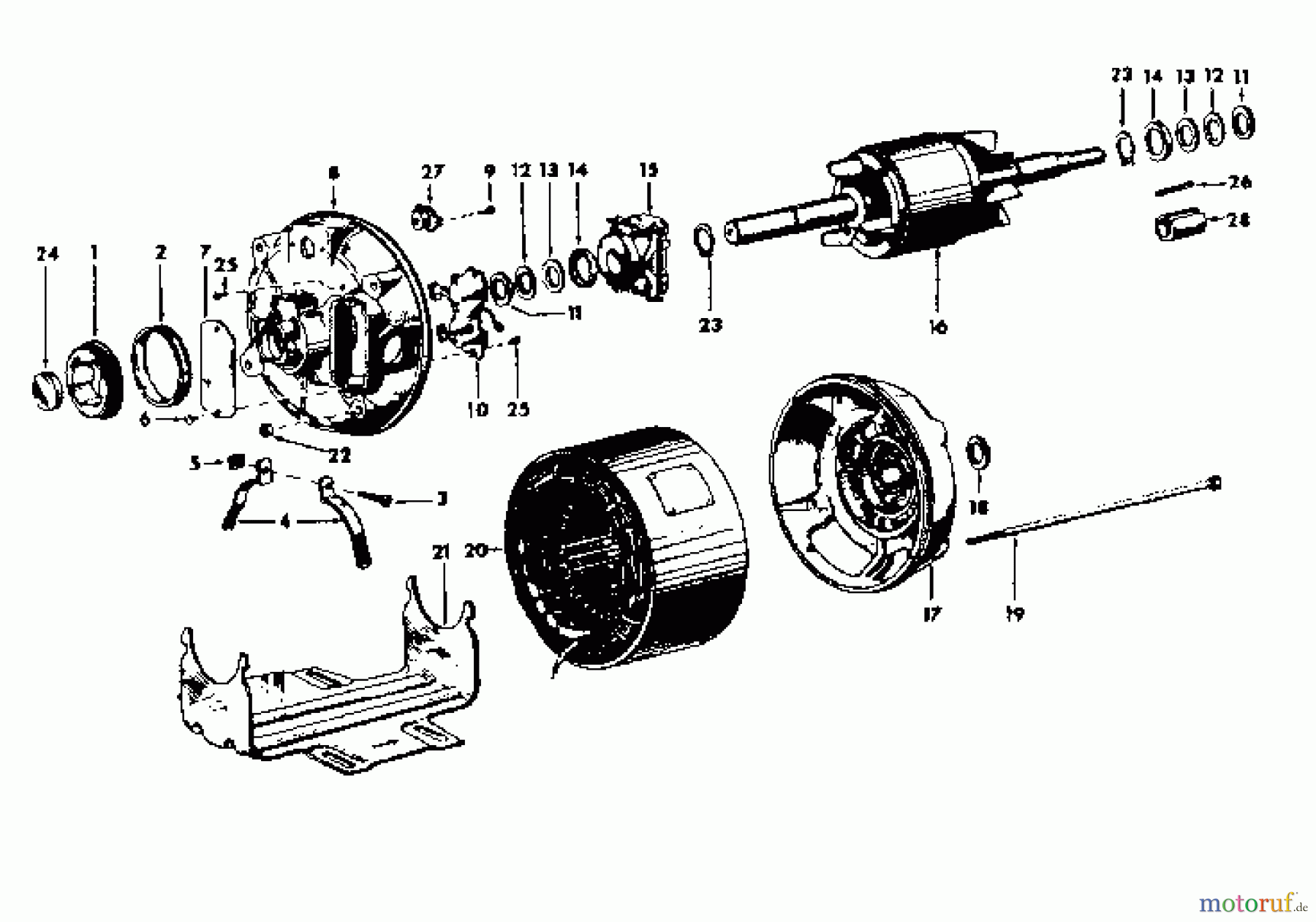 CRAFTSMAN Divers 1/3HP SPLIT MTR 113.19836 Seite 1