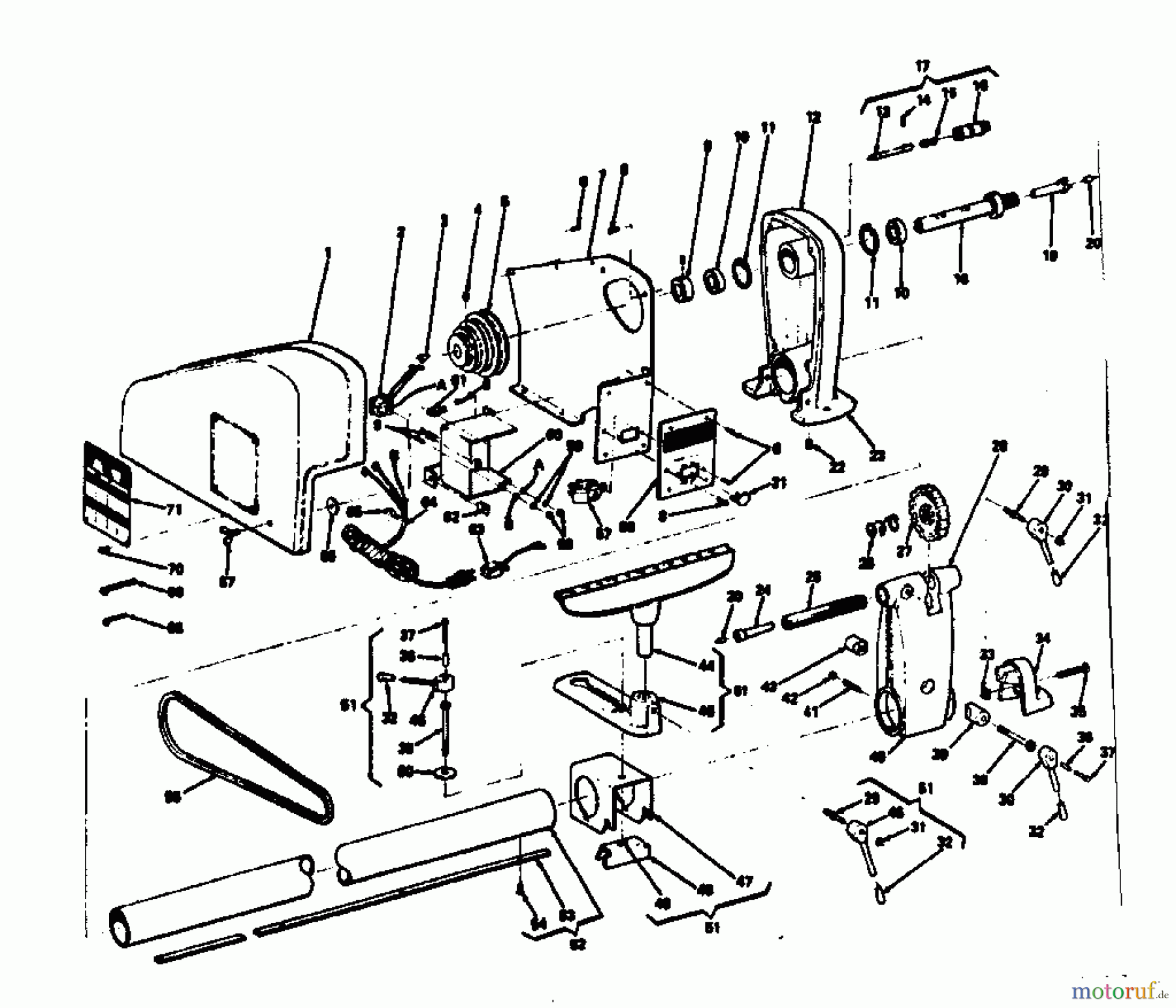  CRAFTSMAN Divers CRAFTSMAN LATHE 113.23850 Seite 1