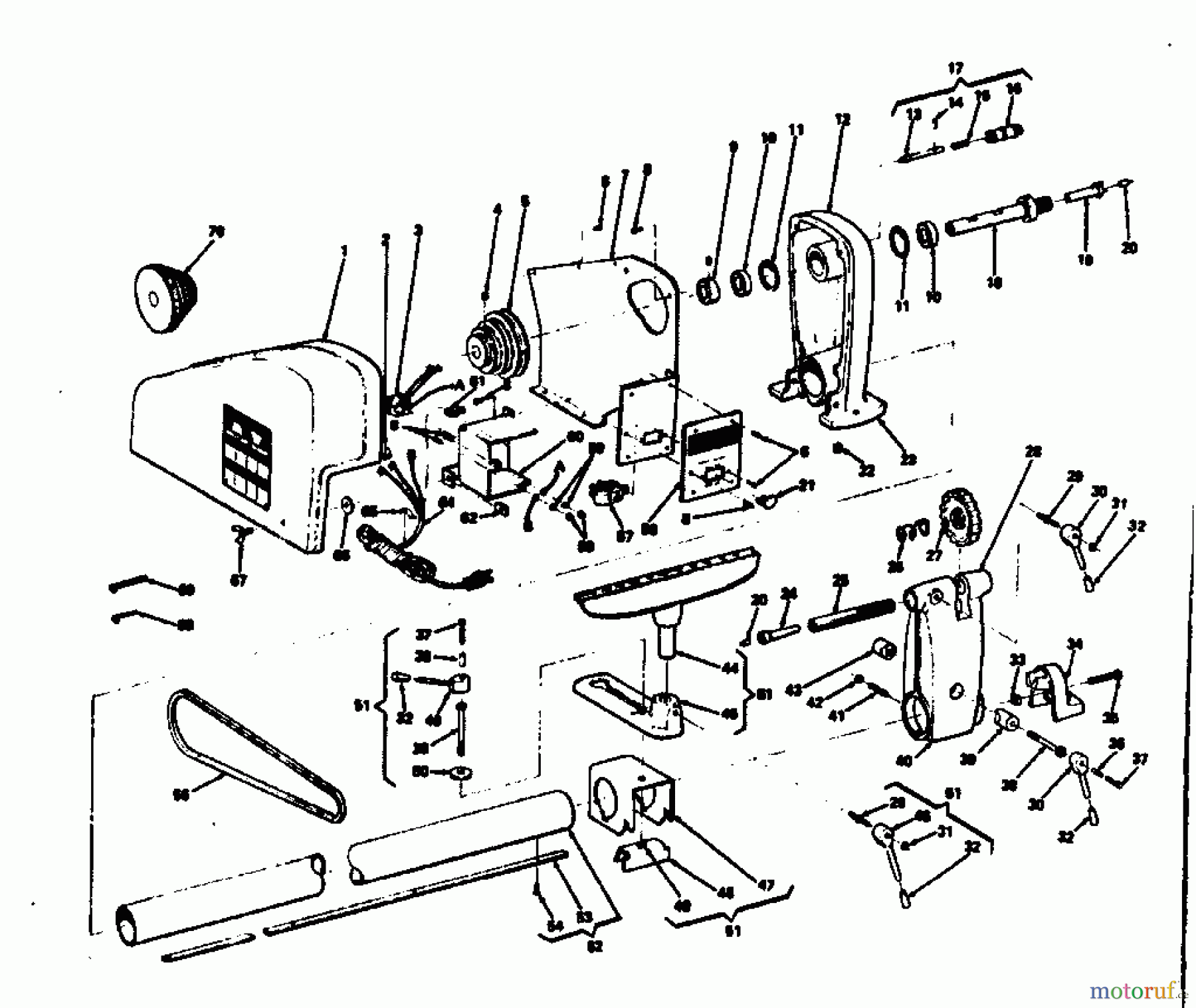 CRAFTSMAN Divers CRAFTSMAN LATHE 113.23851 Seite 1