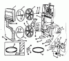 CRAFTSMAN 12 BAND SAW 113.24200 Ersatzteile Seite 1