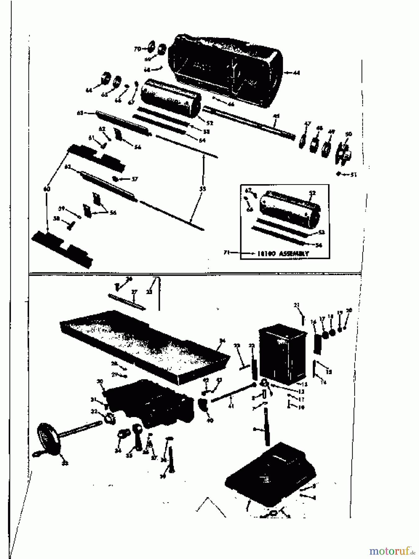 CRAFTSMAN Divers THICKNESS PLANER 103.23700 Seite 1