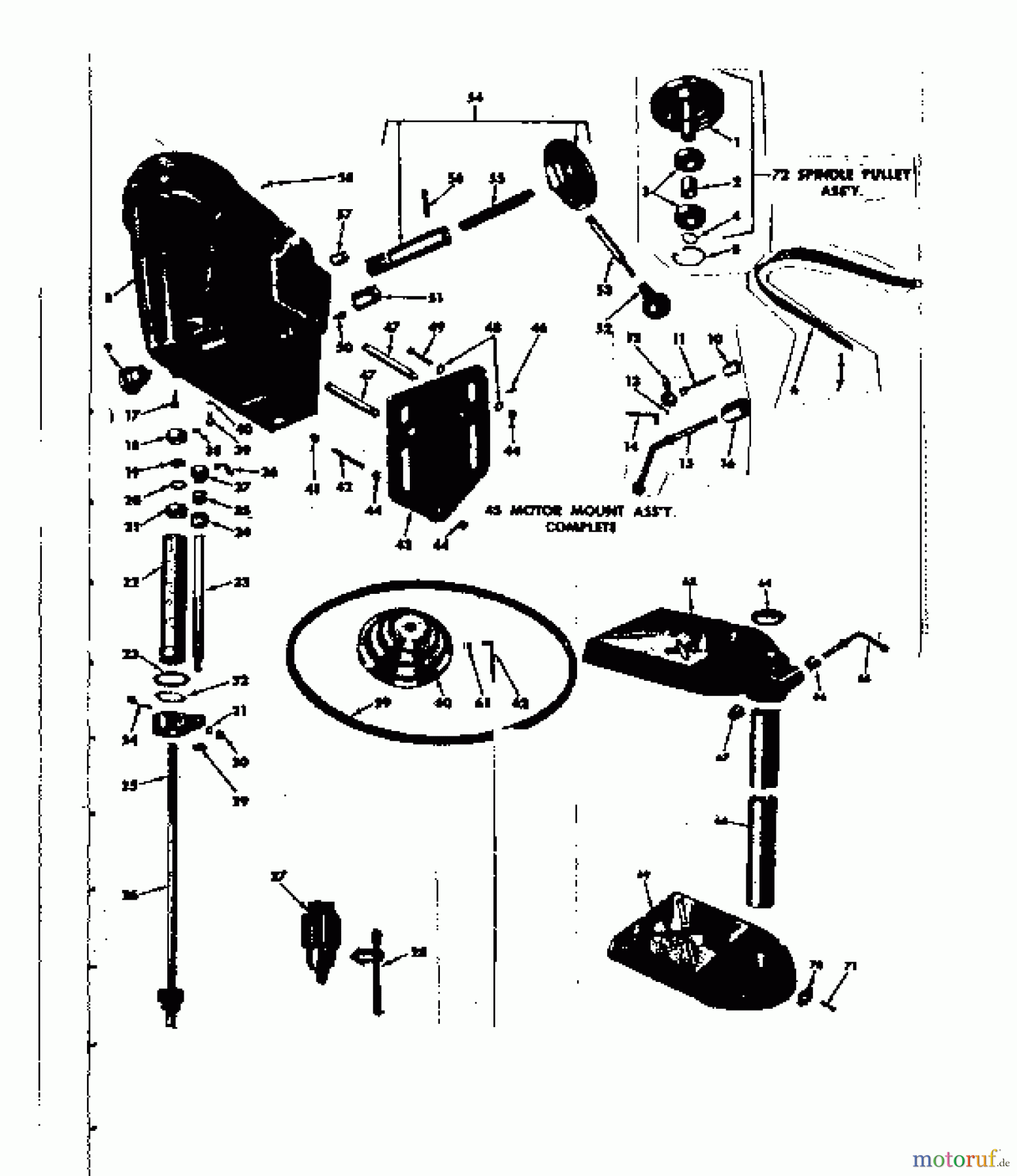 CRAFTSMAN Divers CRAFTSMAN DRILLPRESS 103.24520 Seite 1