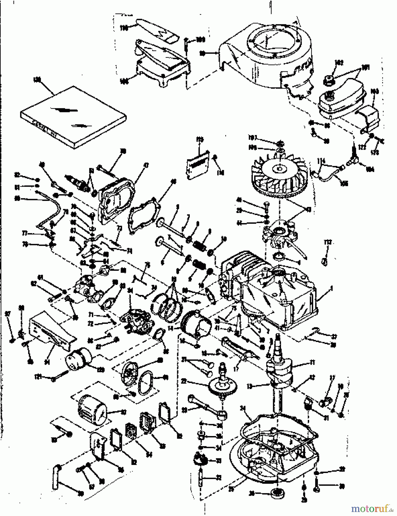  CRAFTSMAN Divers 4-CYCLE ENGINE 143.20401 Seite 1
