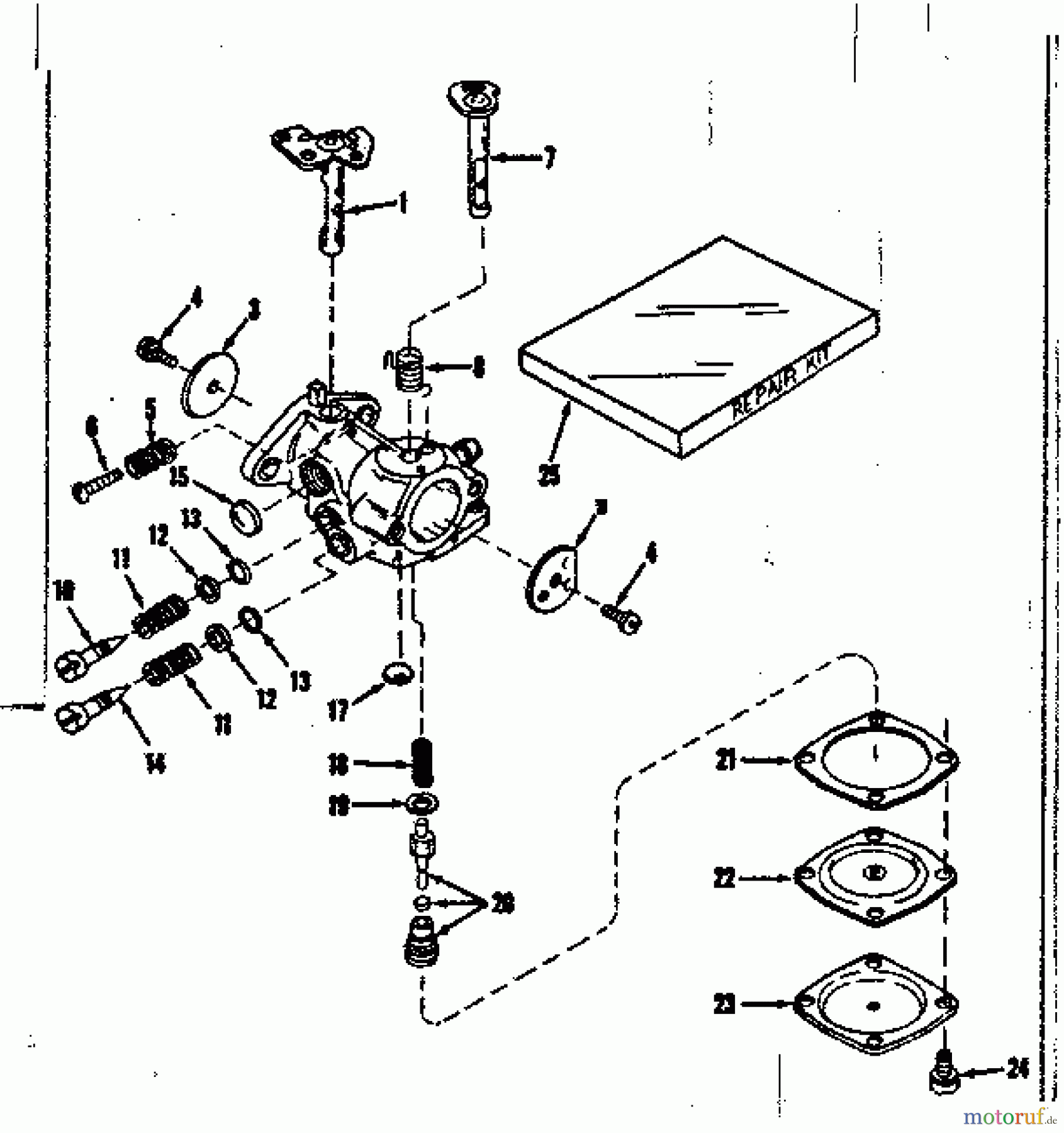CRAFTSMAN Divers 4-CYCLE ENGINE 143.20401 Seite 6