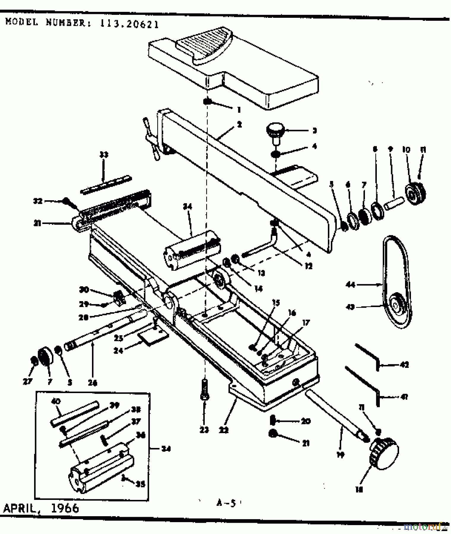 CRAFTSMAN Divers JOINTER-PLANER 113.20621 Seite 1