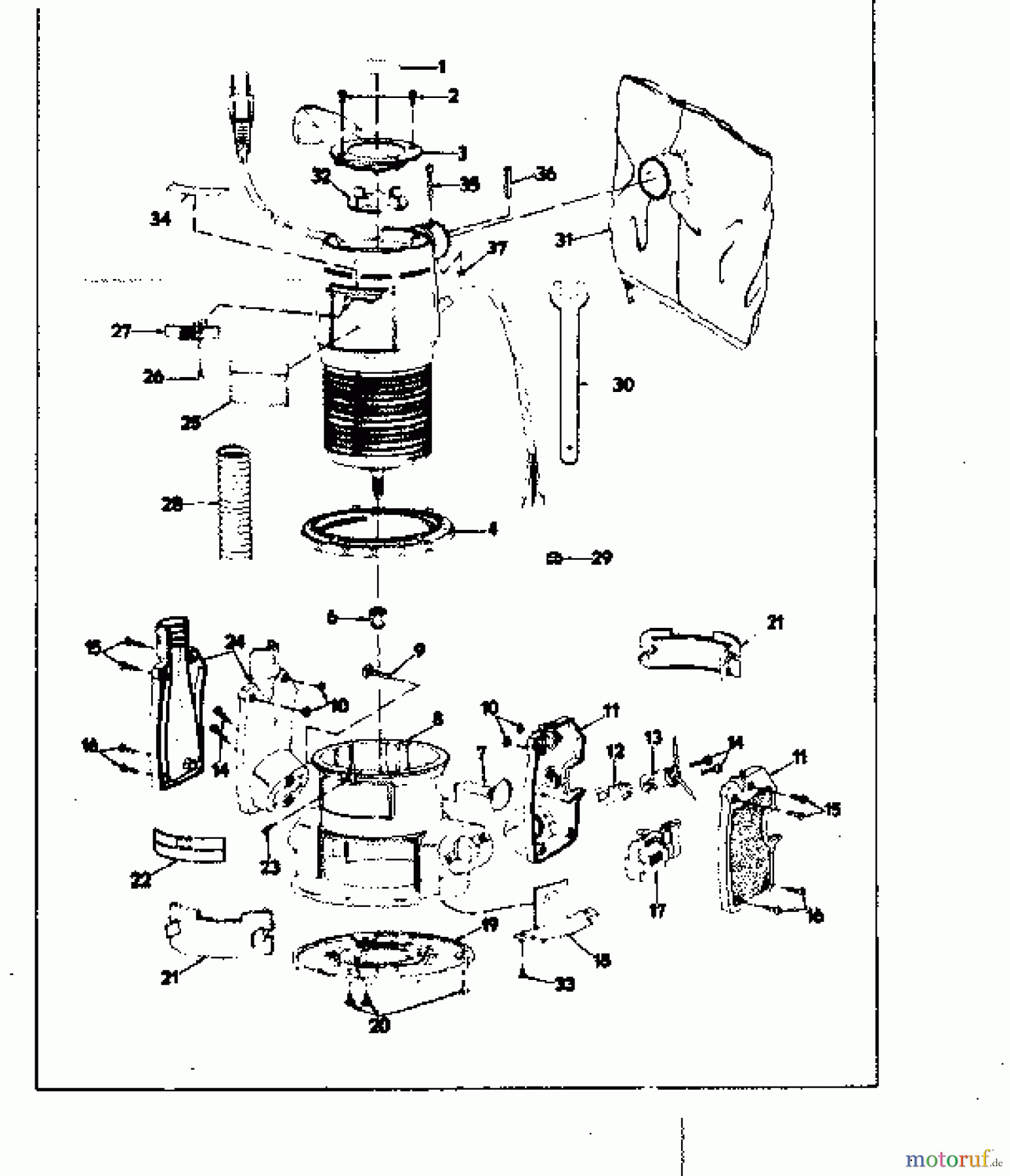 CRAFTSMAN Divers CRAFTSMAN ROUTER 315.17431 Seite 1
