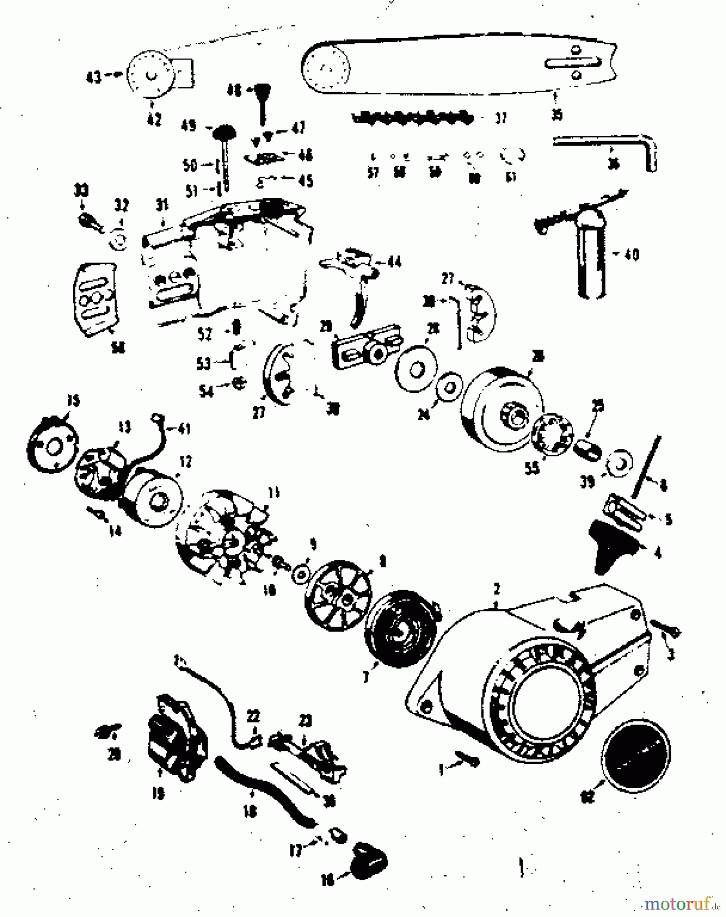 CRAFTSMAN Divers CRAFTSMAN CHAIN SAW 358.350851 Seite 2