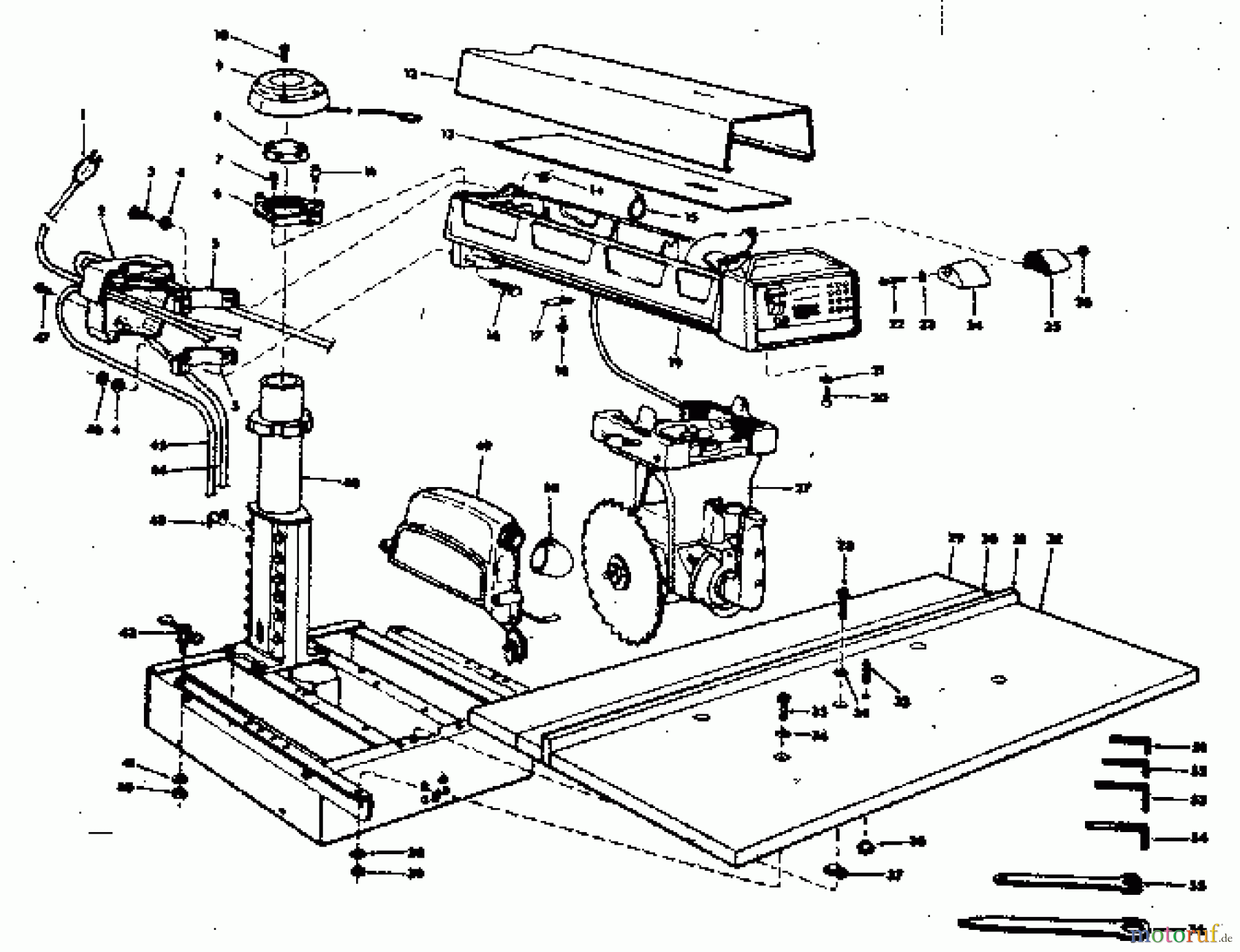 CRAFTSMAN Divers 10 IN. RADIAL SAW 113.190060 Seite 1