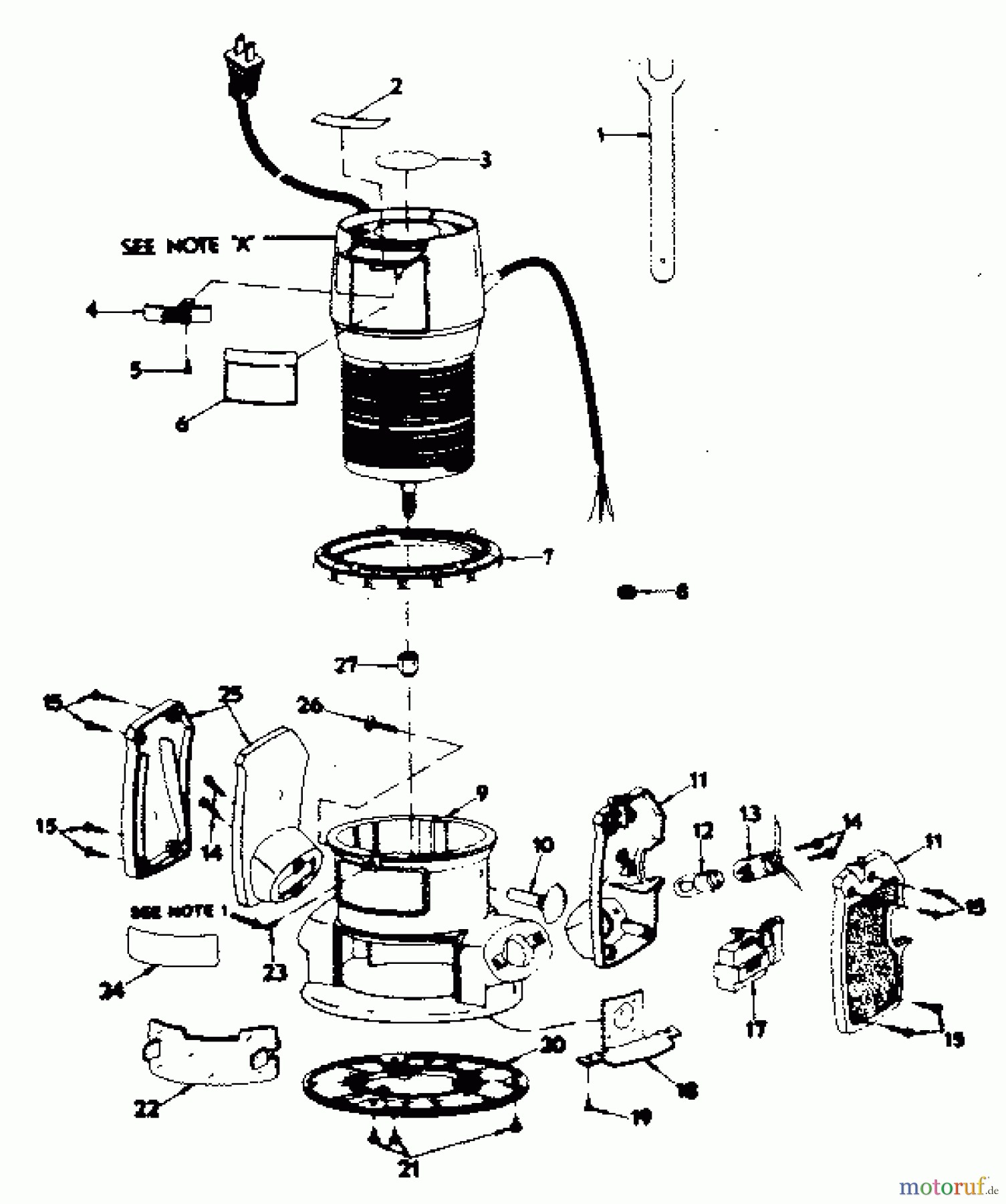 CRAFTSMAN Divers CRAFTSMAN ROUTER 315.17492 Seite 2