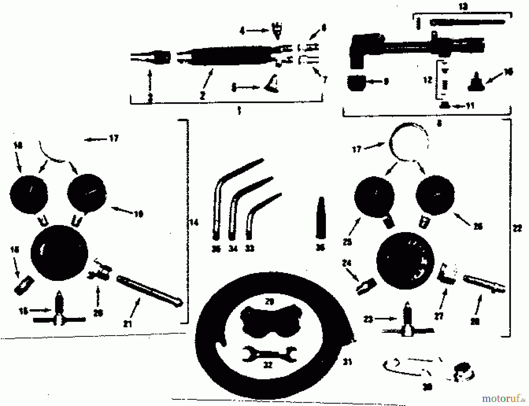 CRAFTSMAN Divers 2 STAGE GAS WEL 313.544102 Seite 1