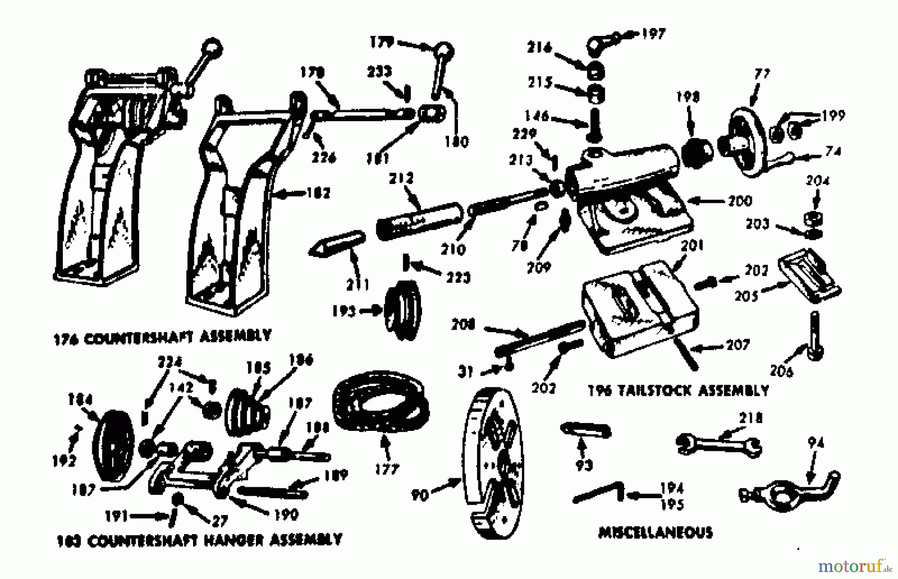 CRAFTSMAN Divers CRAFTSMAN LATHE 101.21400 Seite 5