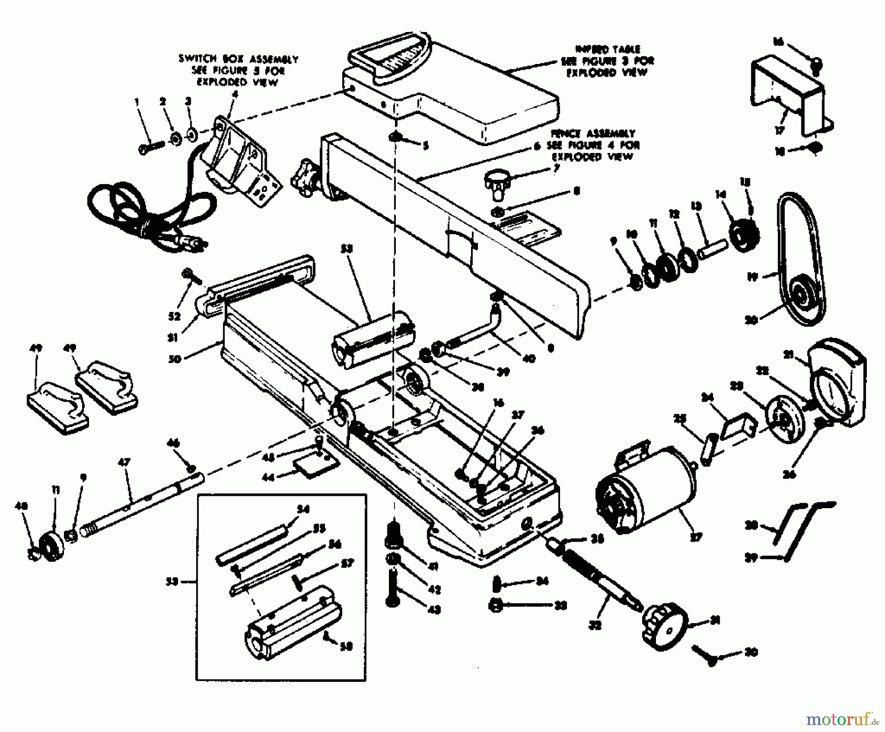 CRAFTSMAN Divers 6-1/8 JOINTER/PLANER 113.206891 Seite 1